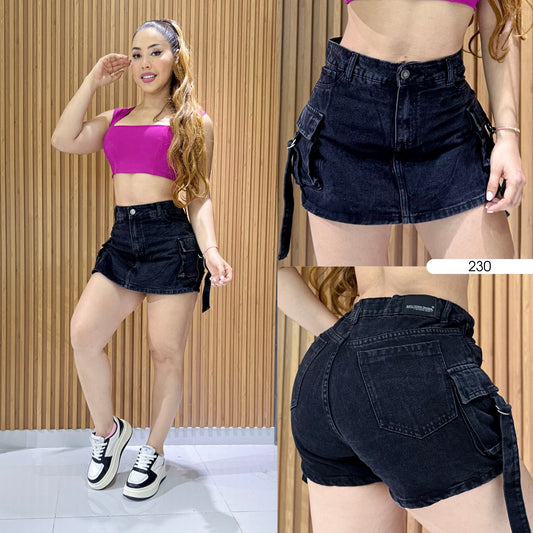 FALDA SHORT 230 RIGIDA