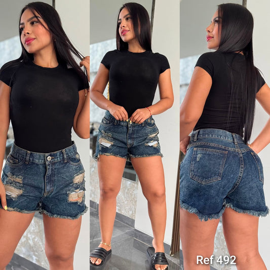 REF 492 SHORT RIGIDO CON ROTOS