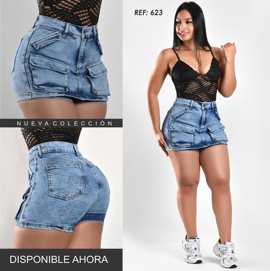 FALDA SHORT 623